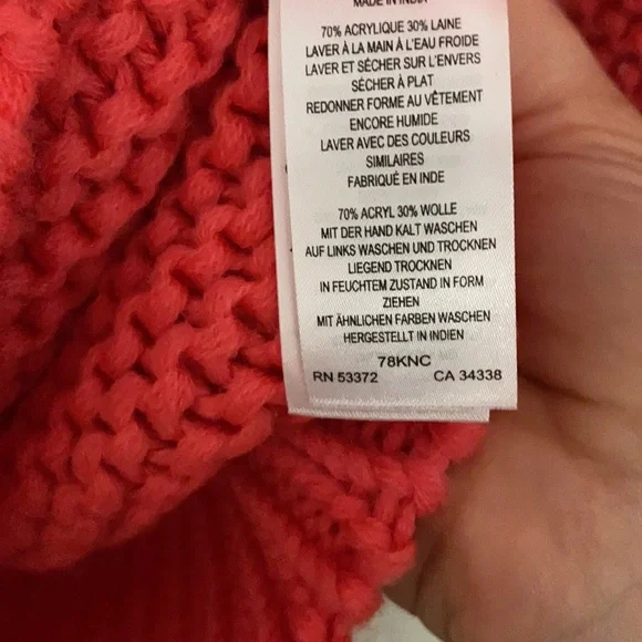 French Connection Neve Links Sweater S High neck - Picture 11 of 12